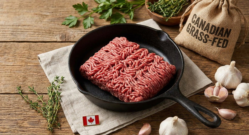 Best Grass Fed Ground Beef Canada 2026 | Ranked - Northern Raised