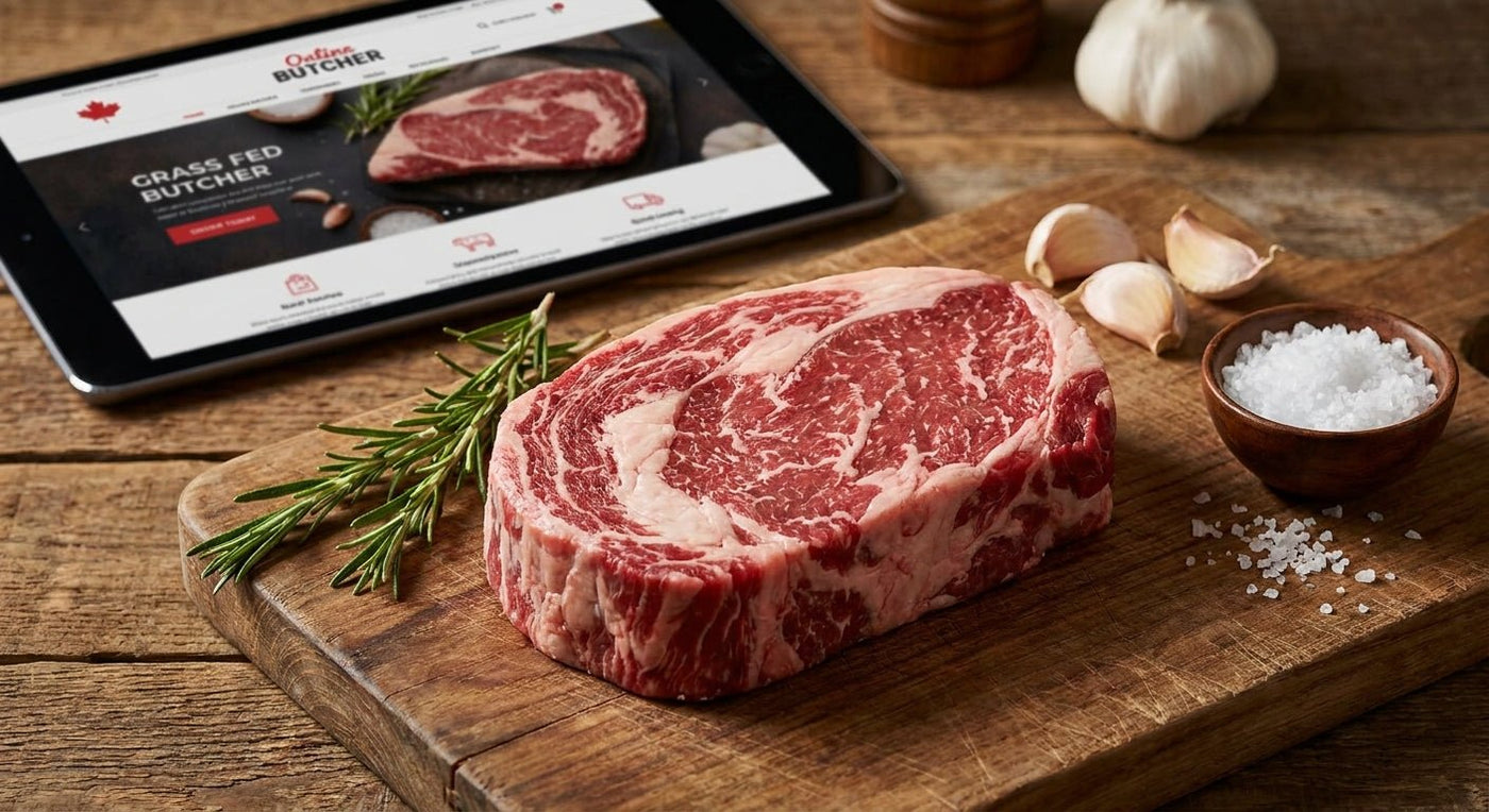 Best Grass-Fed Ribeye Steak Online Canada 2026 - Northern Raised