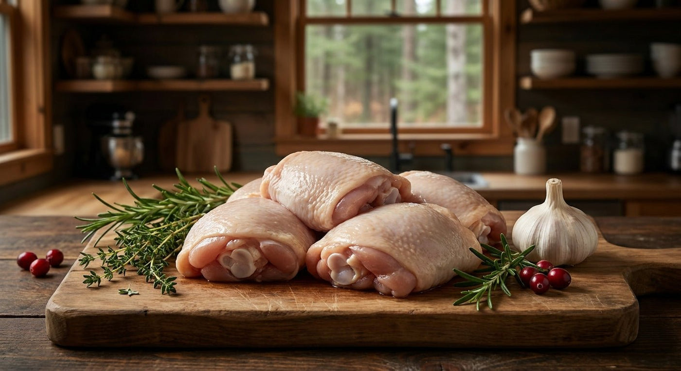 Best Organic Chicken Thighs Online Canada 2026 - Northern Raised