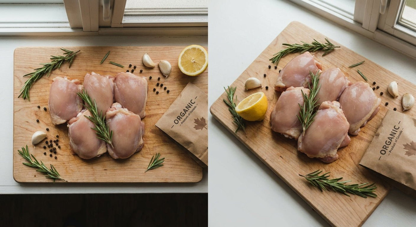 Boneless Skinless Organic Chicken Thighs Canada 2026 - Northern Raised
