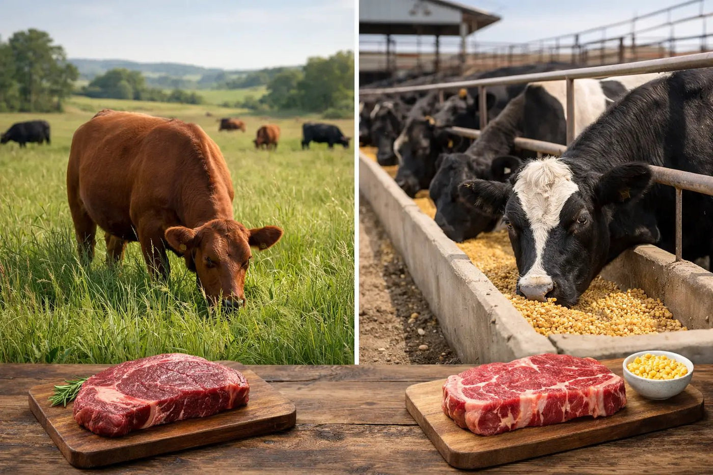 Grass Finished Beef vs Grain Fed - Northern Raised