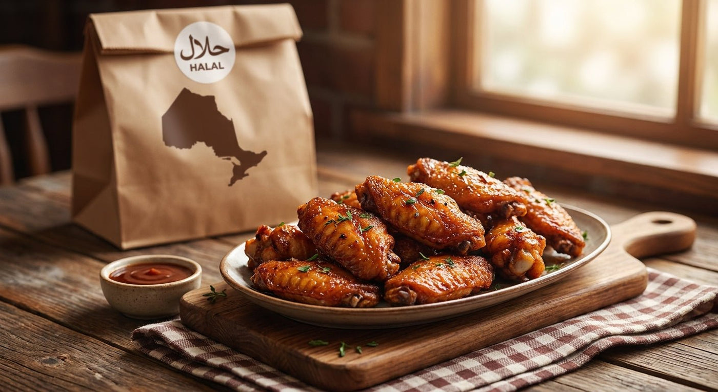 Halal Chicken Wings Ontario Delivery 2026 | Northern Raised - Northern Raised