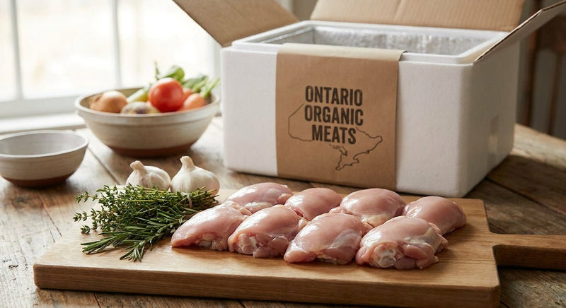 Organic Boneless Chicken Thighs Ontario Delivery 2026 - Northern Raised