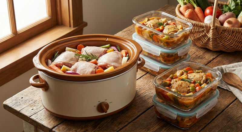 Organic Chicken Thighs: Slow Cooker Batch Cooking 2026 - Northern Raised