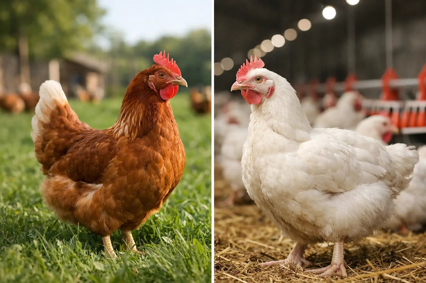 Organic Chicken vs Conventional Chicken - Northern Raised