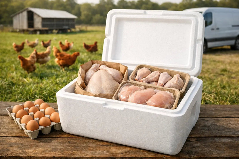 Pasture Raised Chicken Delivered Right - Northern Raised