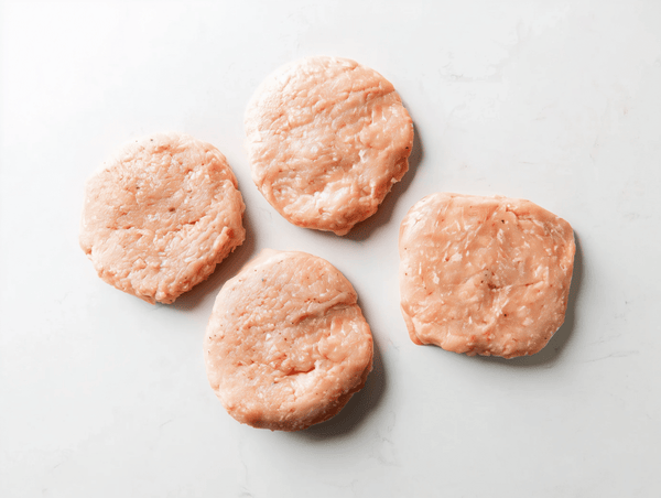Organic Chicken Burgers (1 x 8-pc pack)