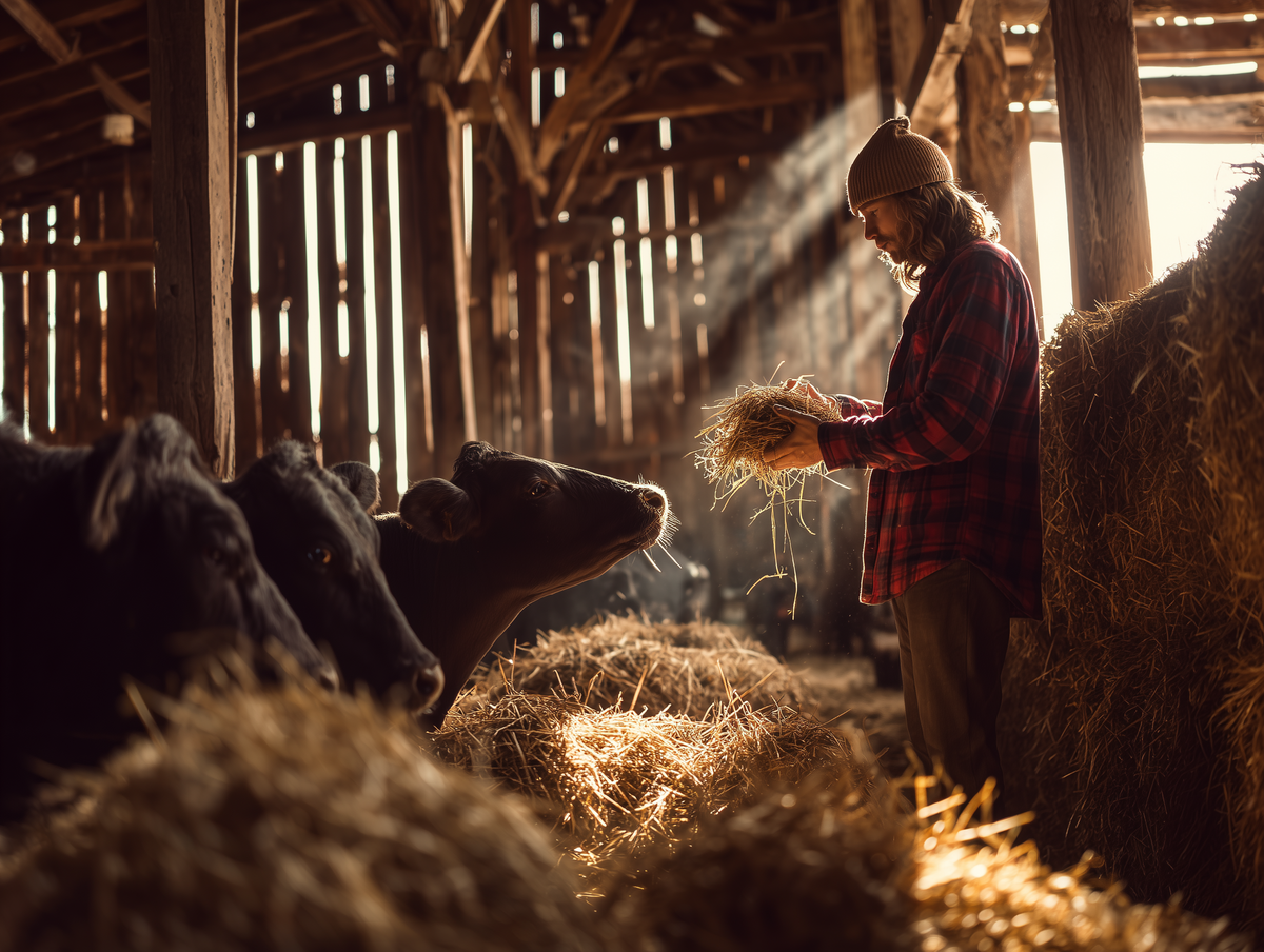 apottruff_A_a_rancher_feeding_cattle_hay_by_hand_inside_a_rusti_94b003c5-0ab8-4b24-bbb2-07fb403e0eba.png