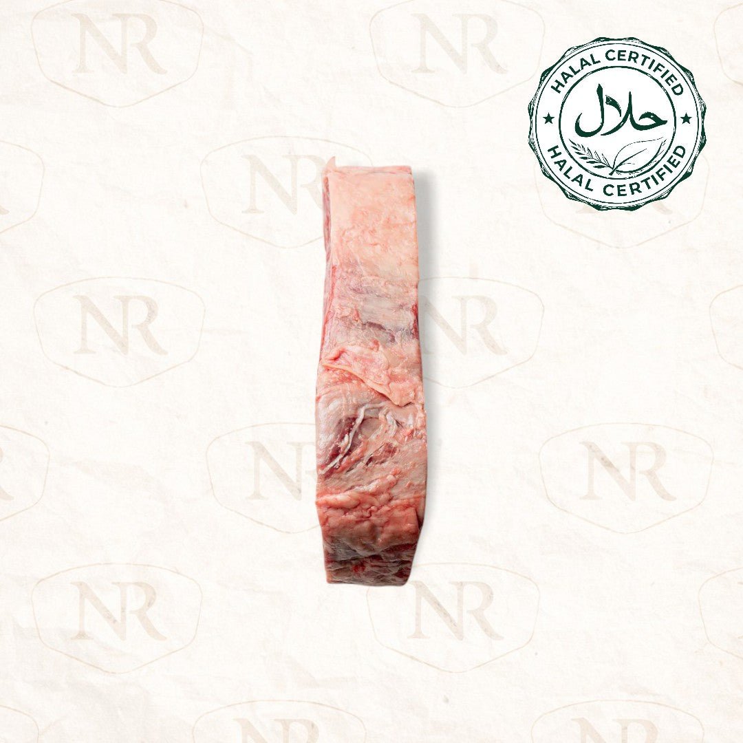 Halal Striploin Steak, AAA - Northern Raised