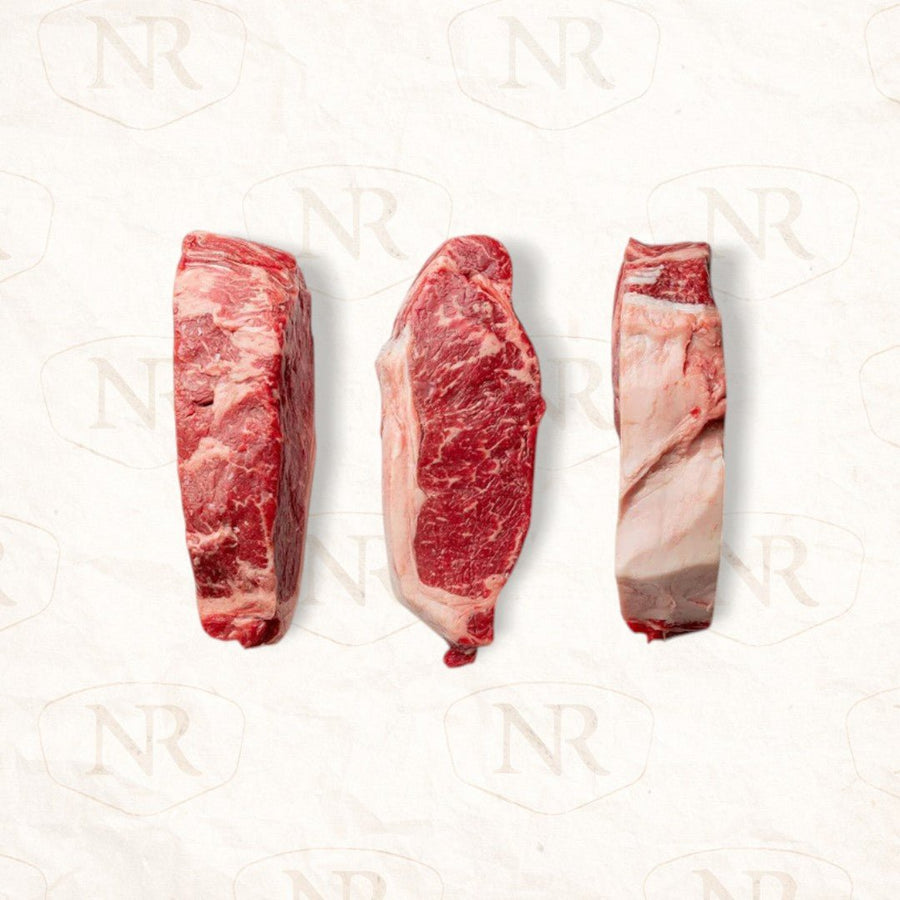 Thick-Cut AAA Striploin Steaks - Northern Raised